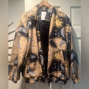 Vintage 90s FUDA Int’l Celestial Nautical Windbreaker Jacket